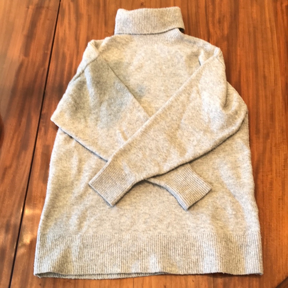 Grey H&M Long Sweater XS